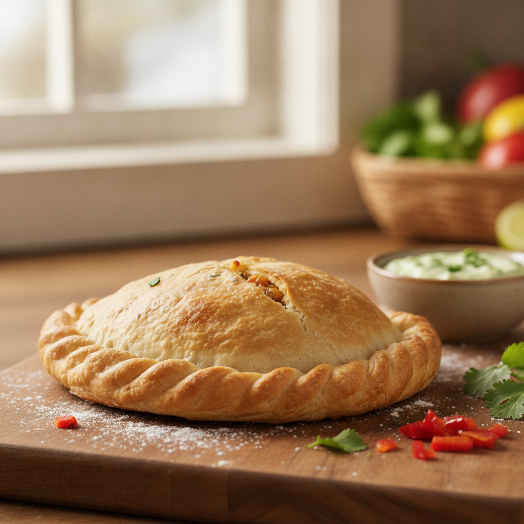 Chicken Empanada zoom in